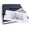 Henzo Álbum de Fotos Jumbo Edición azul 30x30 cm 100 páginas blancas
