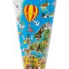 Cono escolar mapamundi 35 cm - 93 070 Goldbuch