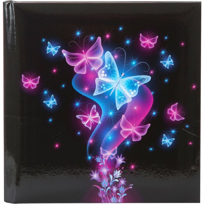 Goldbuch Álbum de poesía Mariposa 16,5x16,5 cm 96 páginas blancas