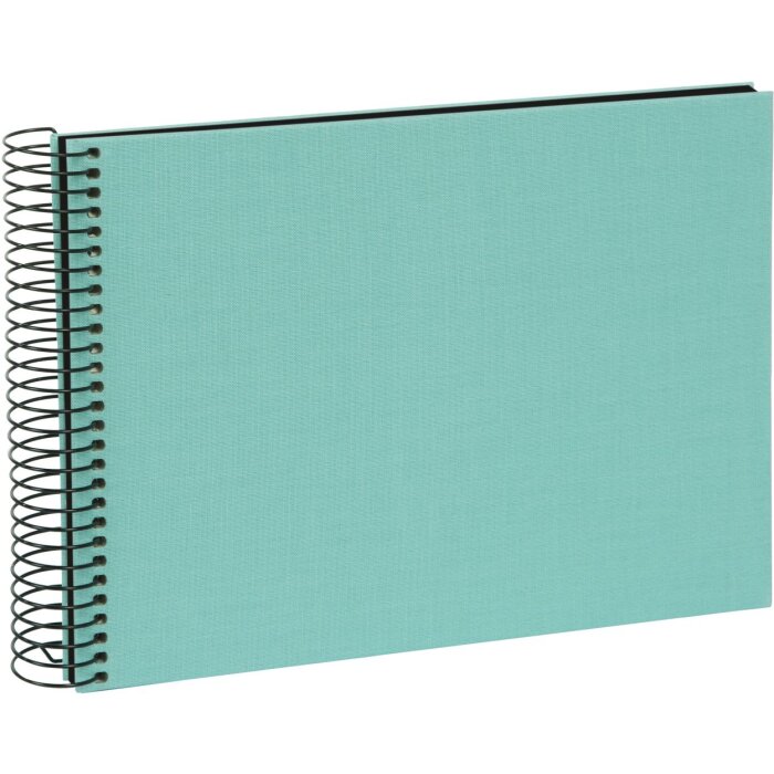 Goldbuch Álbum espiral Bella Vista aqua 23x17 cm 40 páginas negras