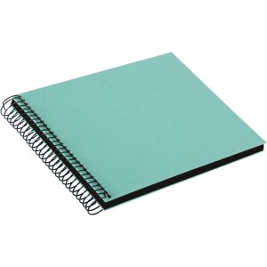 Goldbuch Álbum espiral Bella Vista aqua 23x17 cm 40 páginas negras