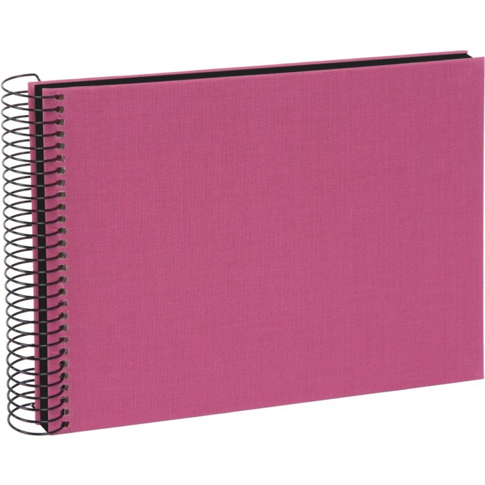 Goldbuch Álbum espiral Bella Vista fucsia 23x17 cm 40 páginas negro