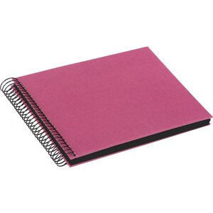Goldbuch Álbum espiral Bella Vista fucsia 23x17 cm 40 páginas negro