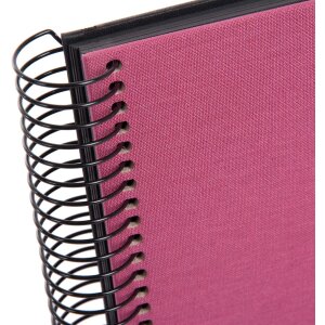 Goldbuch Álbum espiral Bella Vista fucsia 23x17 cm 40 páginas negro