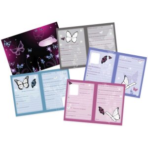 Goldbuch Libro de Amigos Mariposa 15x21 cm 88 páginas ilustradas