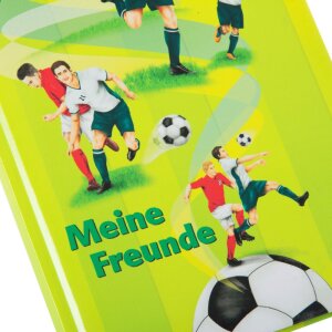 Libro de Oro Amigos Futbolista 15x21 cm 88 páginas ilustradas