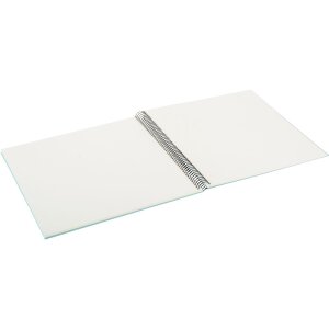 Goldbuch Álbum espiral Bella Vista aqua 35x30 cm 40 páginas blancas