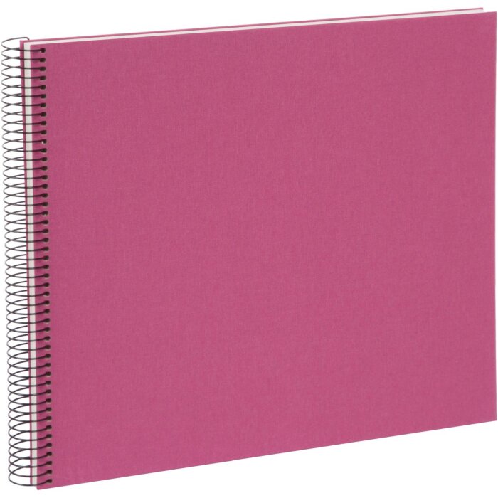 Goldbuch Álbum espiral Bella Vista fucsia 35x30 cm 40 páginas blancas