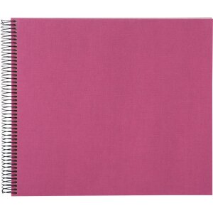 Goldbuch Álbum espiral Bella Vista fucsia 35x30 cm 40 páginas blancas
