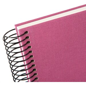 Goldbuch Álbum espiral Bella Vista fucsia 35x30 cm 40 páginas blancas
