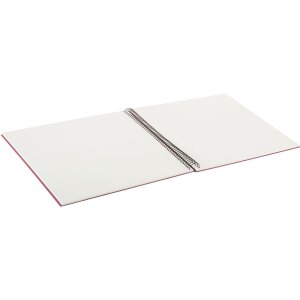 Goldbuch Álbum espiral Bella Vista fucsia 35x30 cm 40 páginas blancas