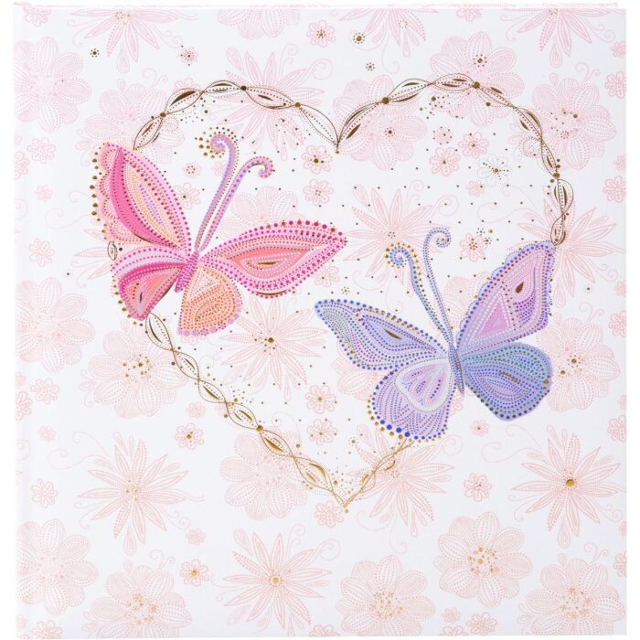 Libro de oro Diario de boda Juntos 23x25 cm 44 páginas ilustradas