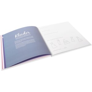 Libro de oro Diario de boda Juntos 23x25 cm 44 páginas ilustradas