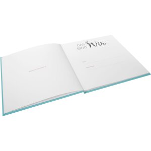 Goldbuch diario de boda All you need is love turquesa 23x25 cm 44 páginas