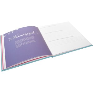 Goldbuch diario de boda All you need is love turquesa 23x25 cm 44 páginas