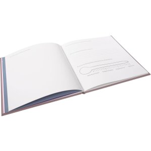 Libro de oro Diario de boda All You Need Is Love Gris 23x25 cm 44 Páginas