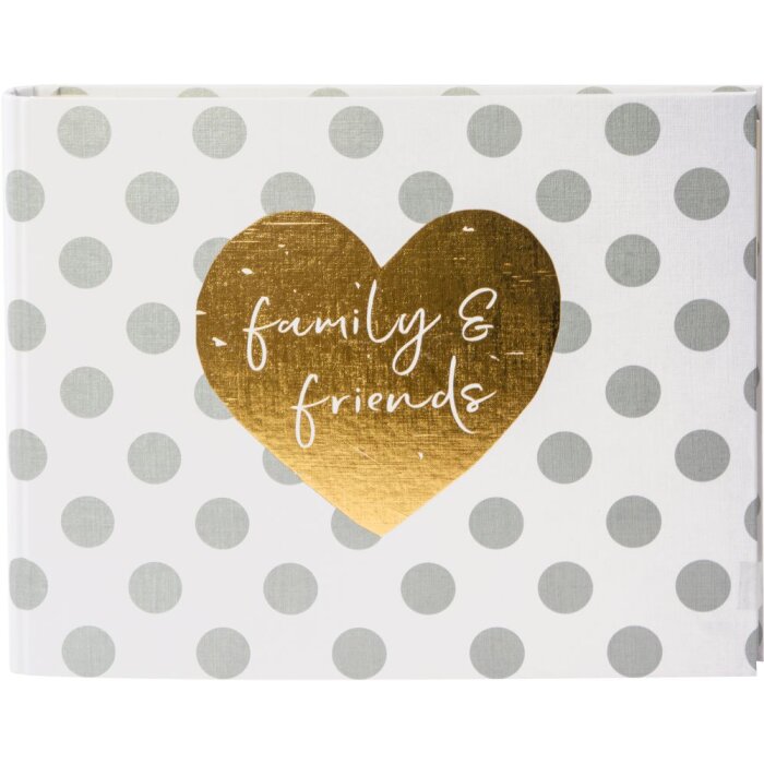 Álbum de espiral para invitados Goldbuch Forever 29x23 cm 50 páginas blancas
