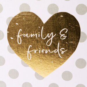 Álbum de espiral para invitados Goldbuch Forever 29x23 cm 50 páginas blancas