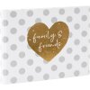 Álbum de espiral para invitados Goldbuch Forever 29x23 cm 50 páginas blancas