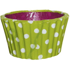 Bolsa de 6 moldes para tartas cartón marrón
