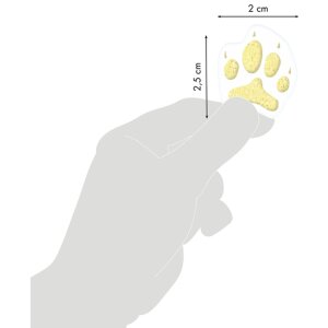 Phospho Stick, Pack 2 sh 14,8x21cm, Patas - Amarillo