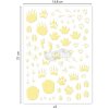 Phospho Stick, Pack 2 sh 14,8x21cm, Patas - Amarillo