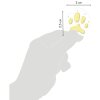 Phospho Stick, Pack 2 sh 14,8x21cm, Patas - Amarillo