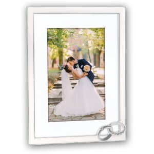 MARIAGE Marco de fotos de metal 10x15 cm