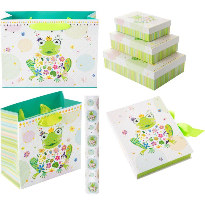 Cajas de regalo - Libro Happy Frog Gold