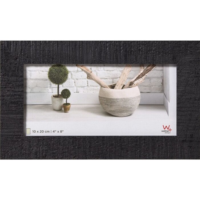 Inicio Marco de madera 10x20 cm negro