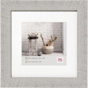 Marco de madera Walther HOME gris claro 20x20 cm con...