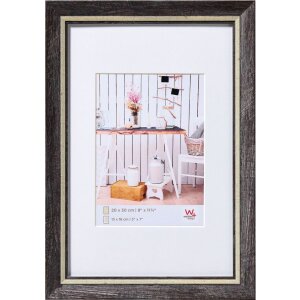 Marco Walther Chalet negro 18x24 cm con passepartout...