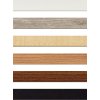 Marco de madera Walther 3D Estocolmo gris 20x20 cm con Passepartout 15x15 cm