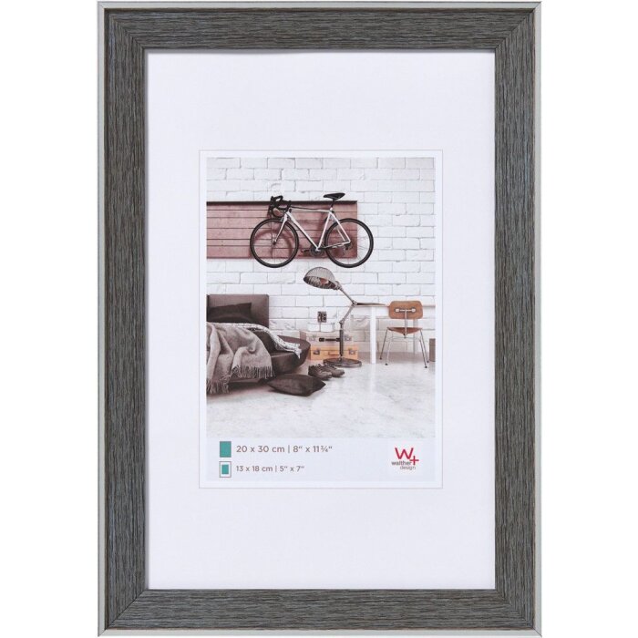 Marco Bohemio 30x40 cm gris