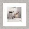 HOME Marco de madera 30x30 cm gris claro