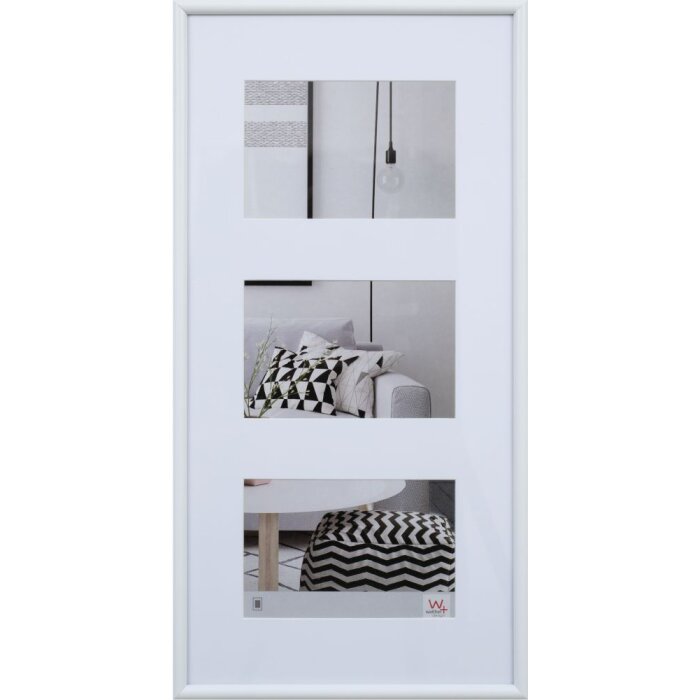 Galeria Marco 3 Fotos 10x15 cm blanco