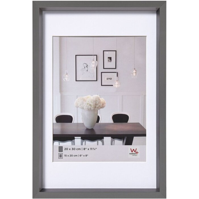 Marco de plástico Steel Style 40x60 cm acero