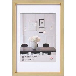 Marco de plástico Steel Style 40x60 cm dorado