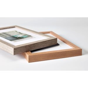 Marco de madera Stockholm gris 70x100 cm