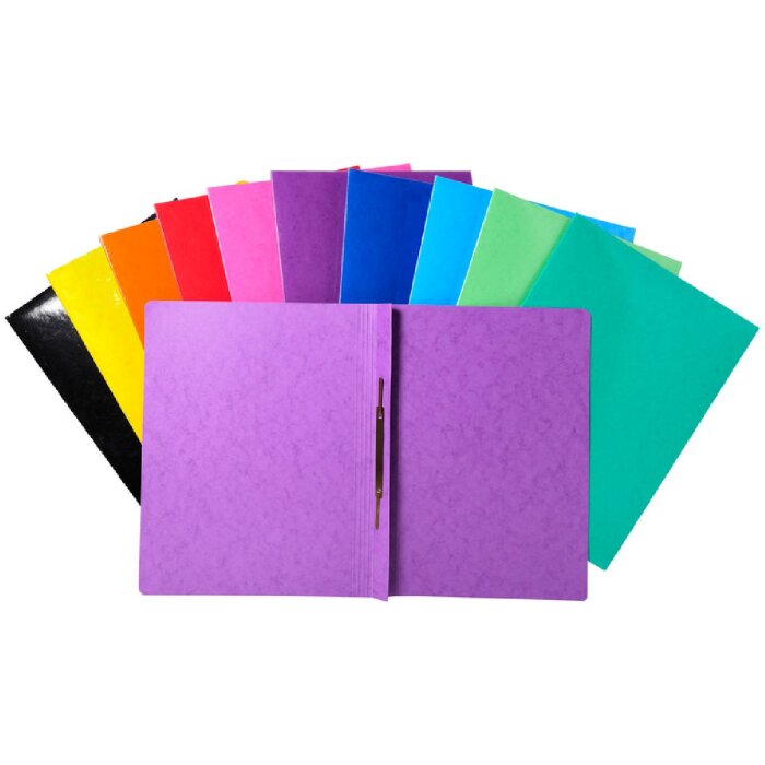 Carpeta de hojas sueltas Exacompta Cartón Manila 355g-m² Iderama DIN A4