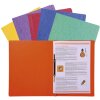 Carpeta de hojas sueltas de cartón Manila 265 g formato DIN A4