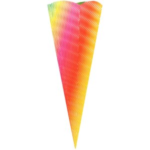 Goldbuch Craft Cono escolar en blanco 3D Cartón ondulado