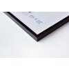 Marco de aluminio C2 anodizado negro brillante 60x90 cm