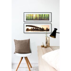 Nielsen Marco de aluminio C2 estructura oro mate 50x100 cm