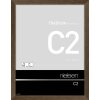Nielsen marco aluminio C2 estructura nogal mate 15x20 cm