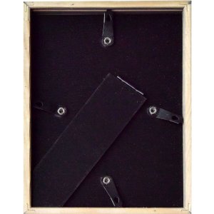 Zoom Marco de madera 20x20 cm azul oscuro