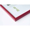 Zoom Marco de madera 20x20 cm rojo