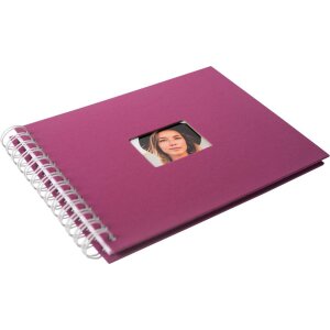 HNFD Álbum espiral BULDANA 23x17 cm 40 páginas blancas
