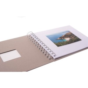 HNFD Álbum espiral BULDANA 23x17 cm 40 páginas blancas
