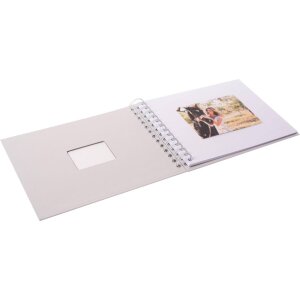 HNFD Álbum espiral BULDANA 23x17 cm 40 páginas blancas